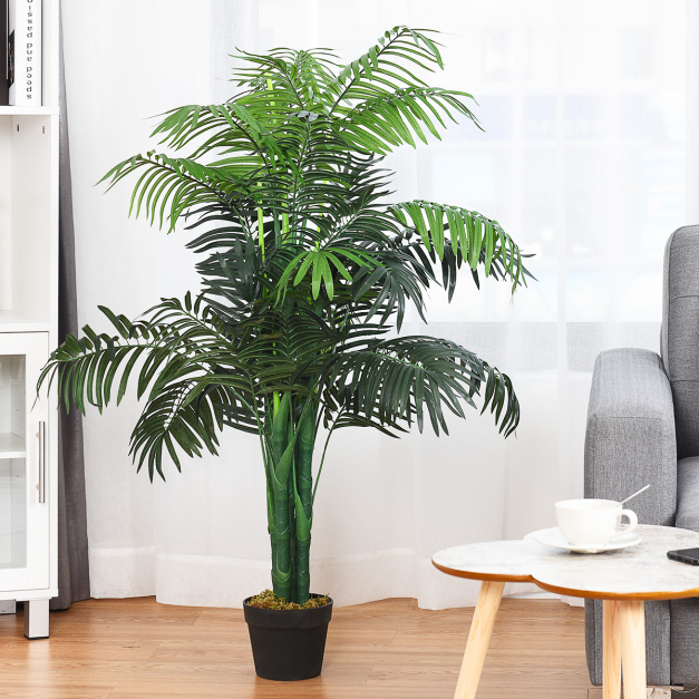 Kunstpflanze Verwendbare Knstliche Palme Kunstbaum 110 cm/150 cm - Costway