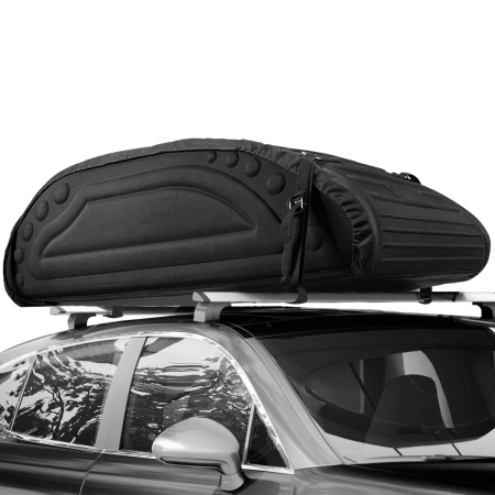 400L Auto Dachbox Dachkoffer mit Transportbändern Dachtasche Gepäckbox Dachgepäckträger Tasche