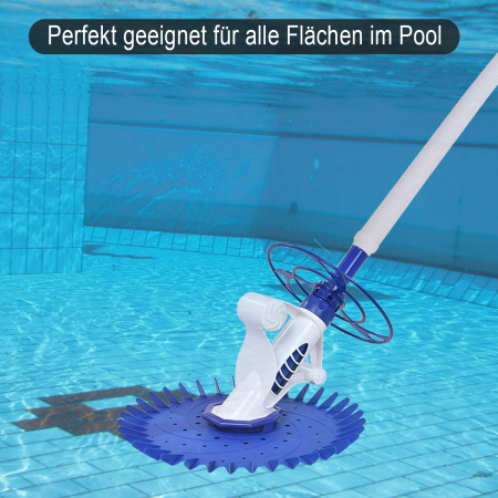 Automatischer Poolreiniger Poolsauger Swimmingpool Schwimmbad Cleaner inkl. 10 Schläuche