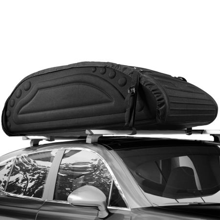 Costway 425L Auto Dachbox Dachkoffer mit Transportbändern Dachtasche Gepäckbox Dachgepäckträger Tasche