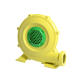 GOPLUS Bläser Gebläse Luftgebläse elektrisch Luftpumpe Ventilator  professionelle Windmaschine aus Eisen und PP, gelb und grün 220-240V/50HZ  (350W)